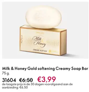 Oriflame Milk & Honey Gold softening Creamy Soap Bar aanbieding