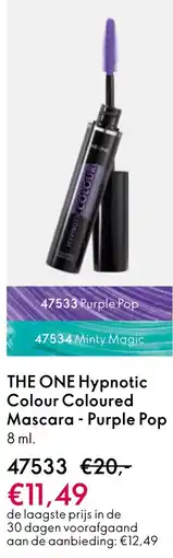 Oriflame THE ONE Hypnotic Colour Coloured Mascara - Purple Pop aanbieding