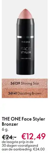 Oriflame THE ONE Face Styler Bronzer aanbieding