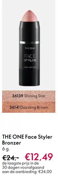 Oriflame THE ONE Face Styler Bronzer aanbieding