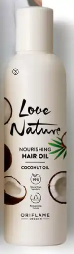 Oriflame Love Nature Nourishing Hair Oil Coconut Oil aanbieding
