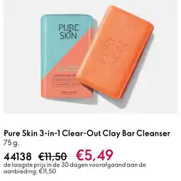 Oriflame Pure Skin 3-in-1 Clear Out Clay Bar Cleanser aanbieding