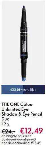 Oriflame THE ONE Colour Unlimited Eye Shadow & Eye Pencil aanbieding