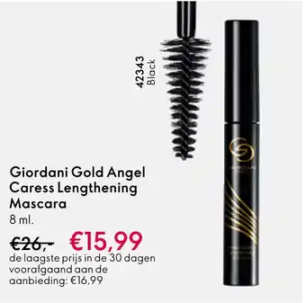 Oriflame Giordani Gold Angel Caress Lengthening Mascara aanbieding
