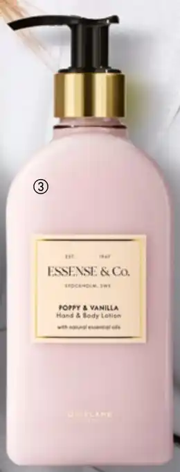 Oriflame Essense&Co. Poppy & Vanilla Hand & Body Lotion aanbieding