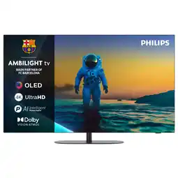MediaMarkt Philips 65oled810 4k Oled Ambilight Tv 65 Inch (2025) aanbieding