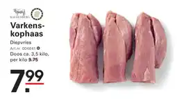 Sligro Varkens kophaas aanbieding