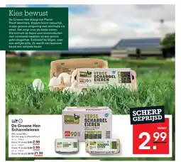 Sligro De Groene Hen Scharreleieren aanbieding