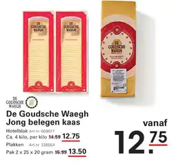 Sligro De Goudsche Waegh Jong belegen kaas aanbieding