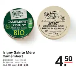 Sligro Isigny Sainte Mère Camembert aanbieding