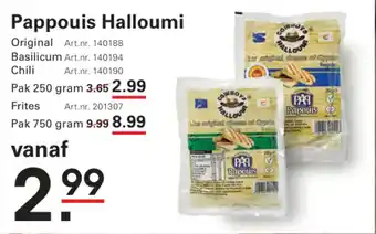 Sligro Pappouis Halloumi aanbieding