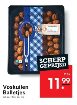 Sligro Voskuilen Balletjes aanbieding