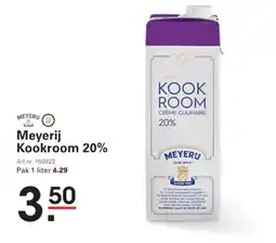 Sligro Meyerij Kookroom 20% aanbieding