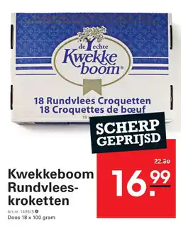 Sligro Kwekkeboom Rundvlees kroketten aanbieding