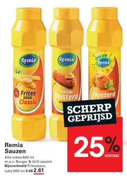 Sligro Remia Sauzen aanbieding