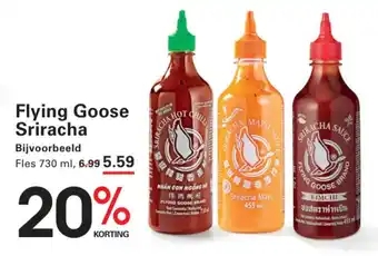 Sligro Flying Goose Sriracha aanbieding