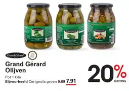 Sligro Grand Gérard Olijven aanbieding