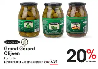 Sligro Grand Gérard Olijven aanbieding