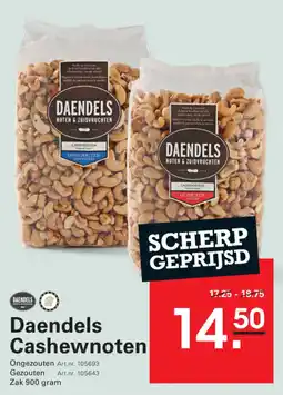 Sligro Daendels Cashewnoten aanbieding