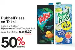 Sligro DubbelFrisss en Taksi aanbieding