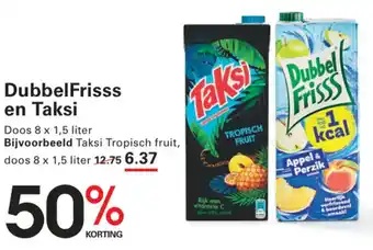 Sligro DubbelFrisss en Taksi aanbieding