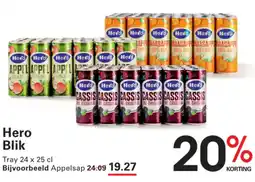 Sligro Hero Blik aanbieding
