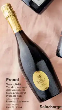 Sligro Pronol aanbieding