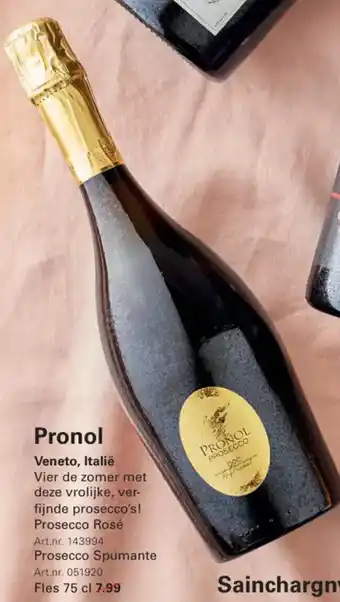 Sligro Pronol aanbieding