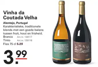 Sligro Vinha da Coutada Velha aanbieding