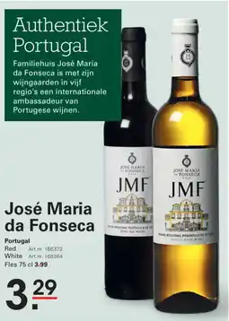 Sligro José Maria da Fonseca aanbieding