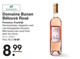 Sligro Domaine Bunan Bélouvé Rosé aanbieding
