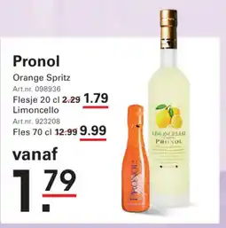 Sligro Pronol aanbieding