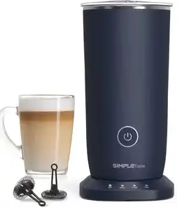 Amazon SIMPLETASTE Melkopschuimer, automatische warm- en koudschuimmaker en melkverwarmer aanbieding