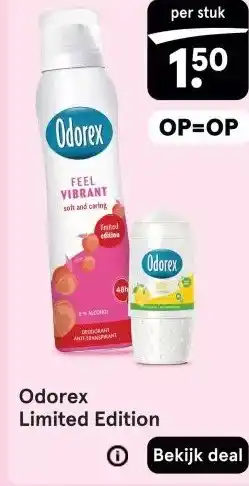 Etos Odorex Limited Edition aanbieding