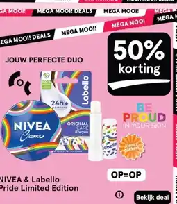 Etos NIVEA & Labello Pride Limited Edition aanbieding