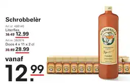 Sligro Schrobbelèr aanbieding