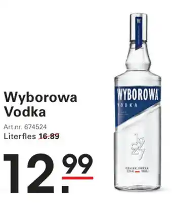 Sligro Wyborowa Vodka aanbieding