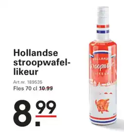 Sligro Hollandse stroopwafel likeur aanbieding