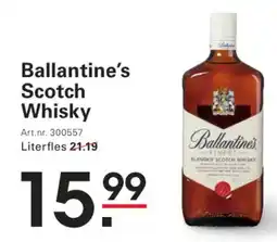 Sligro Ballantine's Scotch Whisky aanbieding