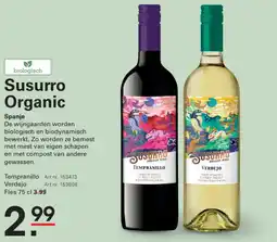 Sligro Susurro Organic aanbieding