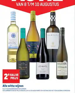 Makro Alle witte wijnen aanbieding