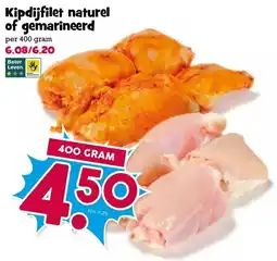 Boon`s Markt Kipdijfilet naturel of gemarineerd aanbieding
