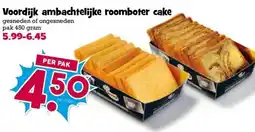 Boon`s Markt Voordijk ambachtelijke roomboter cake aanbieding