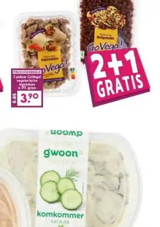 Boon`s Markt GOVEGA! VLEESVERVANGERS aanbieding