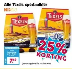 Boon`s Markt Alle Texels speciaalbier aanbieding