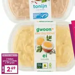 Boon`s Markt G'WOON SALADES aanbieding