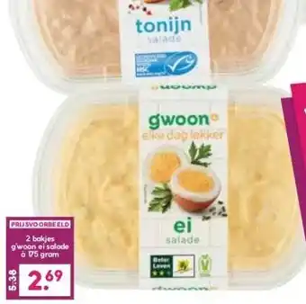 Boon`s Markt G'WOON SALADES aanbieding