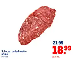 Makro Schotse runderbavette prime aanbieding