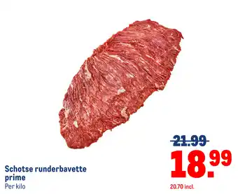 Makro Schotse runderbavette prime aanbieding