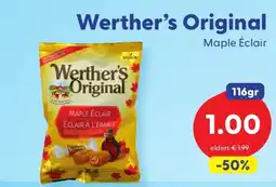 Die Grenze Werther's Original Maple Éclair aanbieding